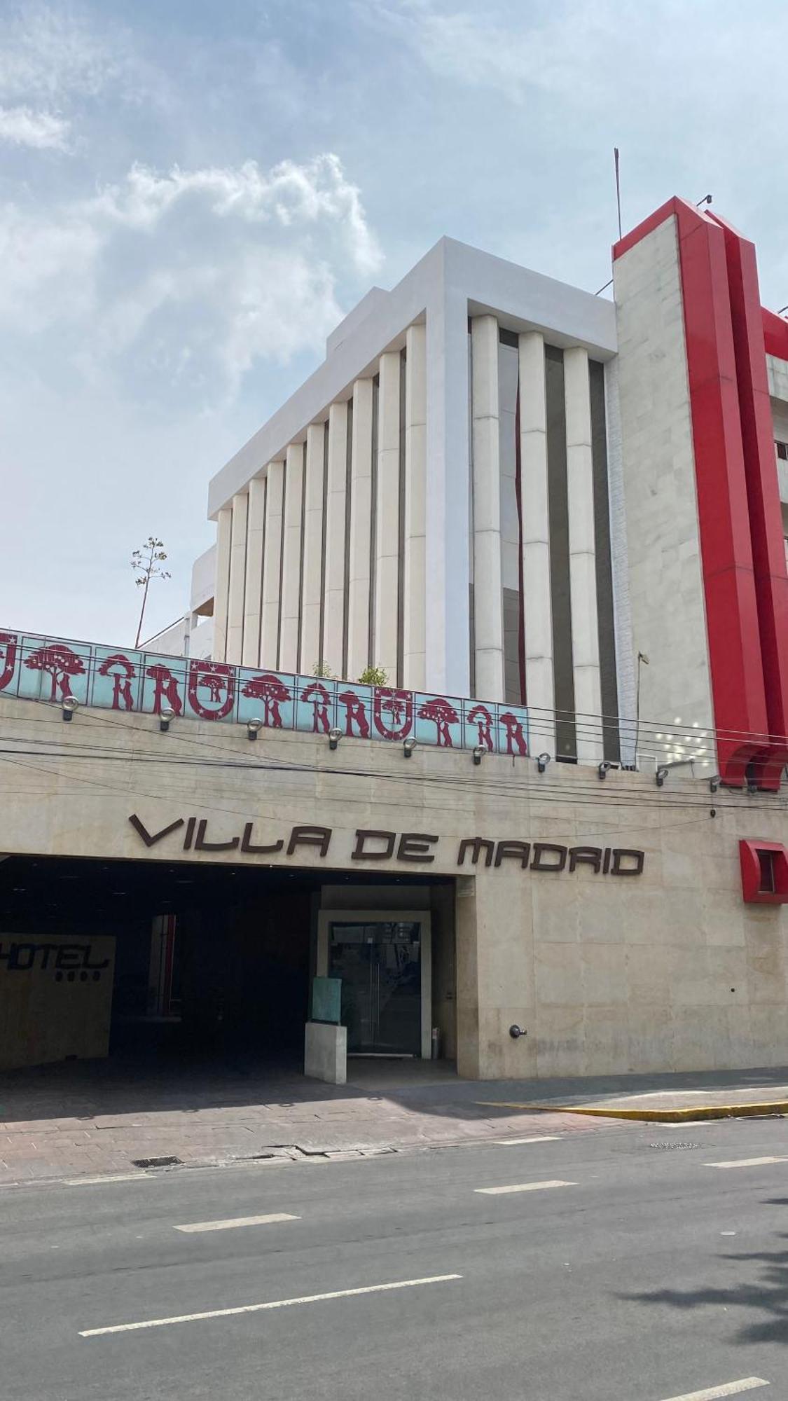 Hotel Villa De Madrid Mexico City Luaran gambar